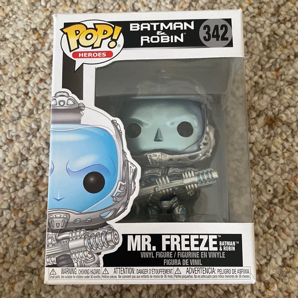 Mr. Freeze Batman & Robin Funko Pop! #342